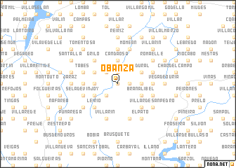 map of Obanza