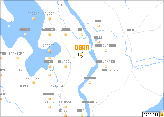 map of Oban