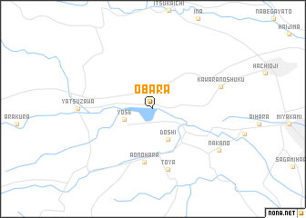 map of Obara