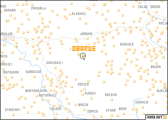 map of Obarde