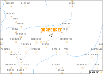 map of Obarenren