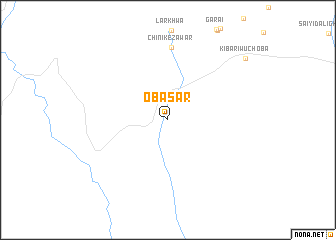 map of Oba Sar