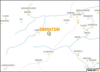 map of Obashtgai