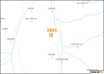 map of Obas