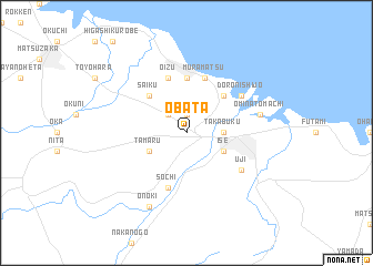 map of Obata