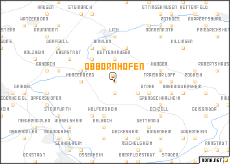 map of Obbornhofen