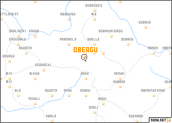 map of Obeagu