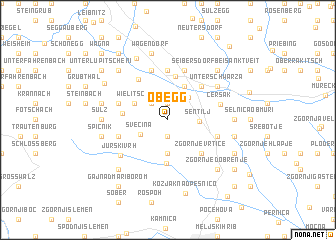 map of Obegg