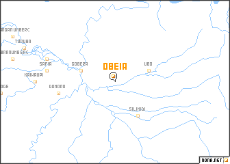 map of Obeia