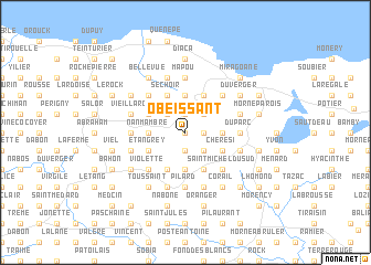 map of Obéissant