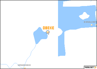 map of Obeke