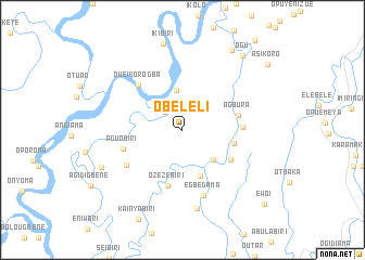 map of Obeleli