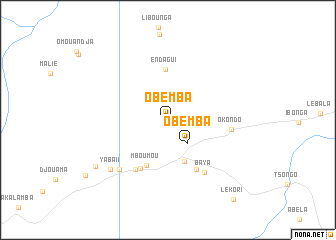 map of Obèmba