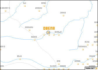 map of Obena