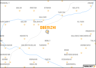 map of Obenizhi