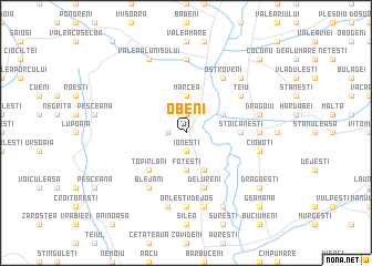 map of Obeni