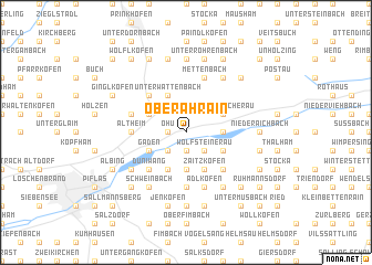 map of Oberahrain