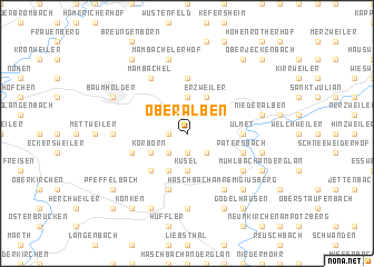 map of Oberalben