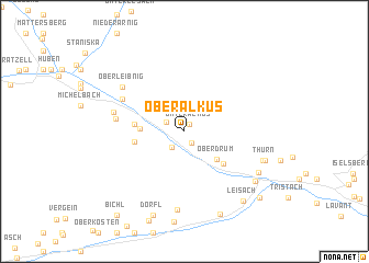 map of Oberalkus
