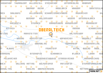 map of Oberalteich