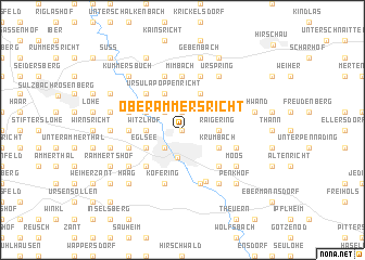 map of Oberammersricht