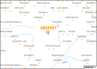 map of Oberamt