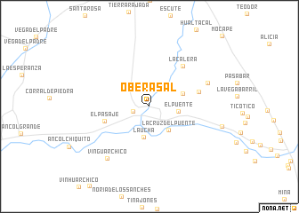 map of Oberasal