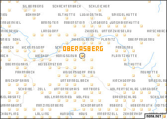 map of Oberasberg