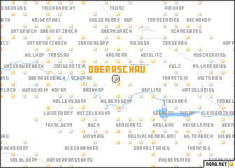 map of Oberaschau