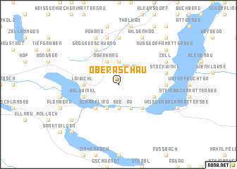 map of Oberaschau