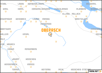 map of Oberasch