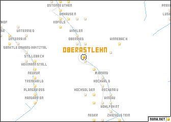 map of Oberastlehn