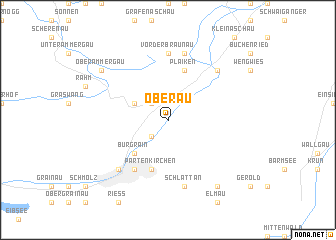 map of Oberau