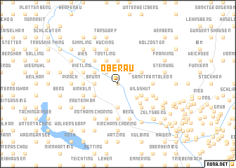 map of Oberau