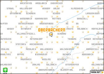 map of Oberbachern