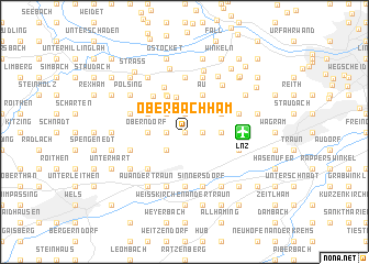 map of Oberbachham