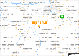 map of Oberbalm