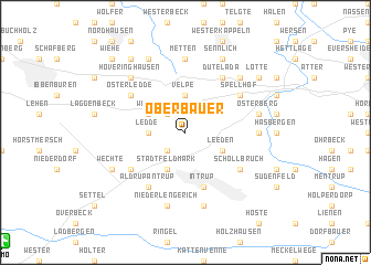 map of Oberbauer