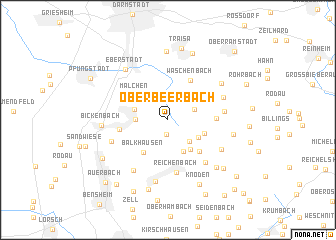 map of Ober-Beerbach