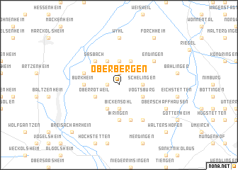 map of Oberbergen