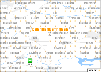 map of Oberbergstraße