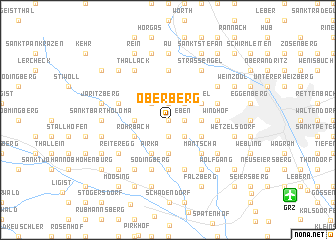 map of Oberberg