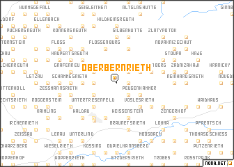 map of Oberbernrieth