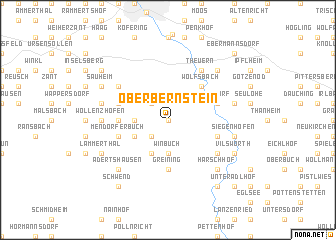 map of Oberbernstein