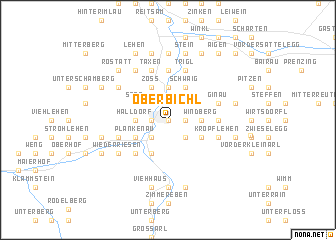 map of Oberbichl