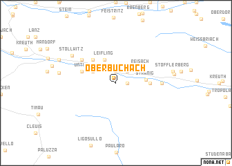 map of Oberbuchach