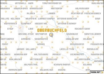 map of Oberbuchfeld