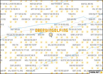 map of Oberdingolfing