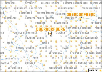 map of Oberdorfberg