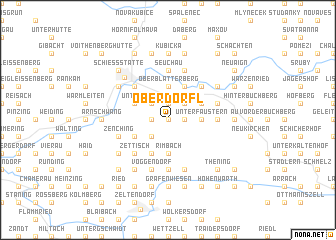 map of Oberdörfl